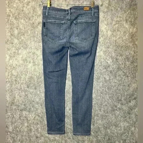Paige Verdugo Ultra Skinny Distressed Jeans - Size 27 - Picture 4 of 9